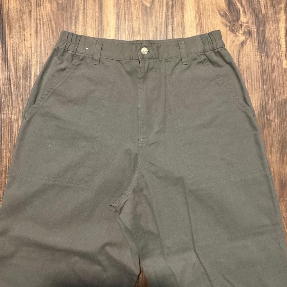 Olive 100% Cotten trousers